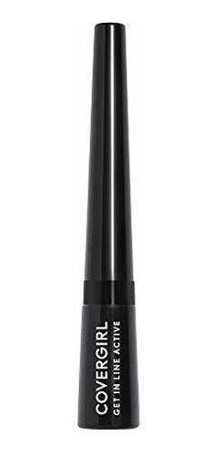 Delineador Covergirl Get In Line Active, Negro, 0.36 Oz.