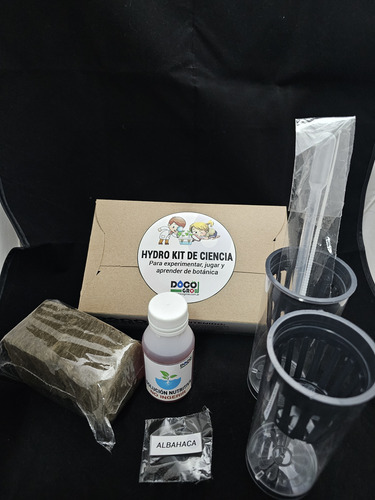Hydro Kit De Ciencia, Aprende A Cultivar Hidroponia