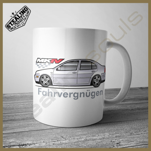 Taza Fierrera - Volkswagen #1000 | Gti / Kombi / Beetle / Vw