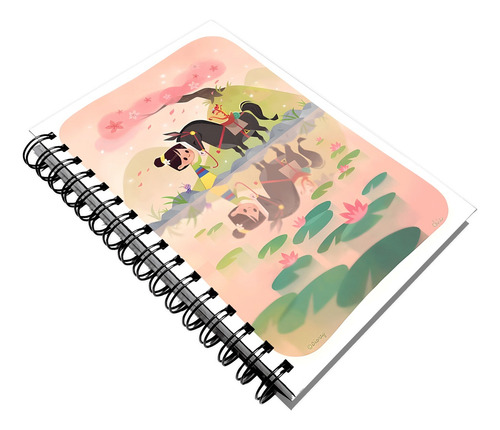 Libreta Disney Mulan Cuaderno Pasta Dura