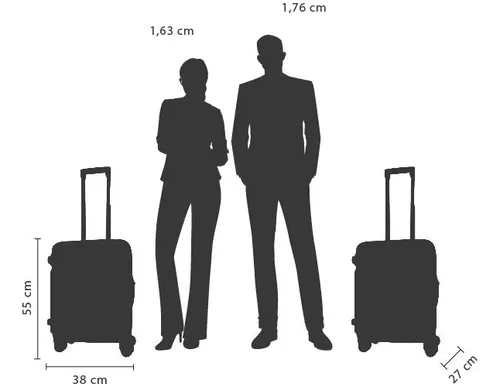 Maleta De Viaje Samsonite Rígida Octolite De Cabina Red