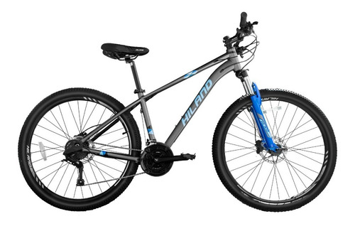 Bicicleta Hiland Men Aro 27.5 Aluminio Gris Azul Shaarabuy