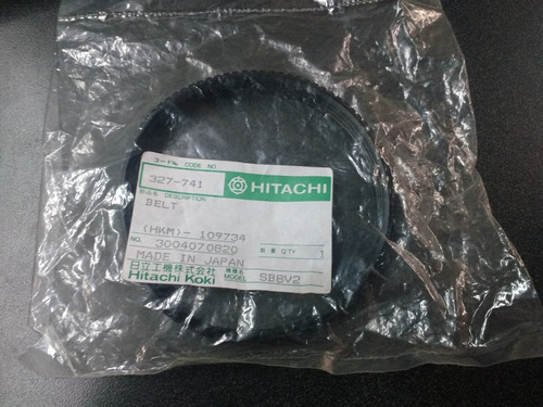 Hitachi 327-741/330-690 Correa P/sb8v2 Lijadora De Banda