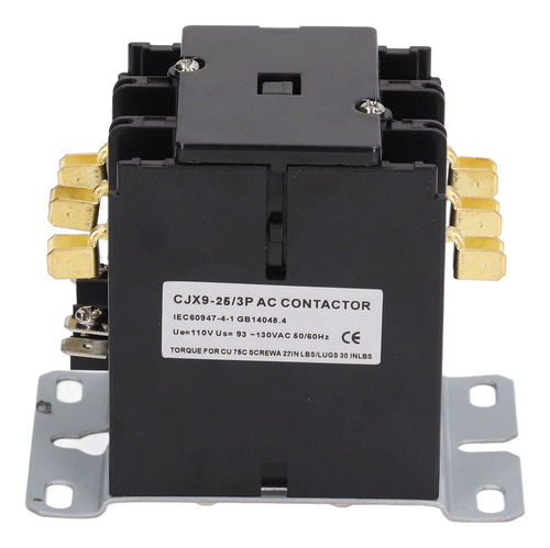 Contactor De Aire Acondicionado Ac 25a 3p, Contacto De Aleac