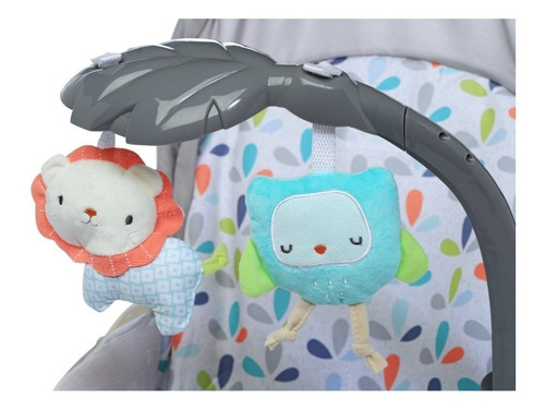 Silla Mecedora Bebe C/ 3 Posiciones Vibracion Y Musica 18 Kg Color Floral