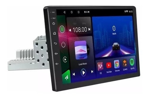 Radio Android 10 Pulgadas Tactil Gps 1din 2gb + 32gb