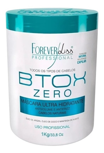 Forever Liss Cauterização + Botox Zero 1kg Anti Frizz