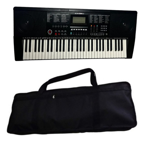 Teclado Musical 61 Teclas Sensitivas Usb E Midi C/ Capa