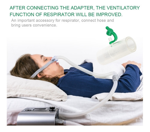 Cpap Conector De Manguera De Conexión Recta Adaptador De Tub