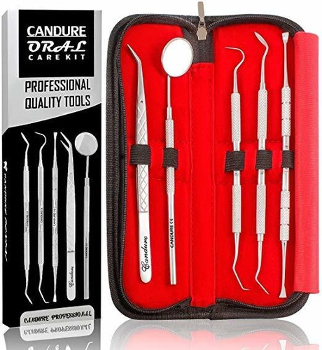 Candure Dental Herramientas Del Kit De 5 Piezas De Oral Care