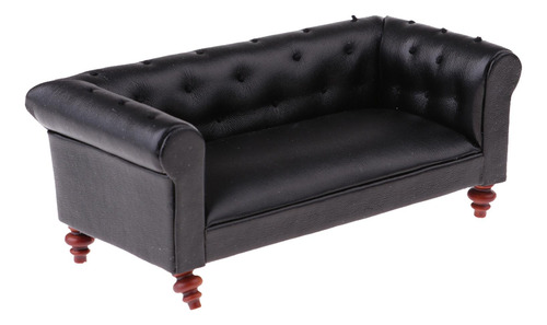 1/12 Salón De Casa De Muñecas Muebles De Muñecas Sillón