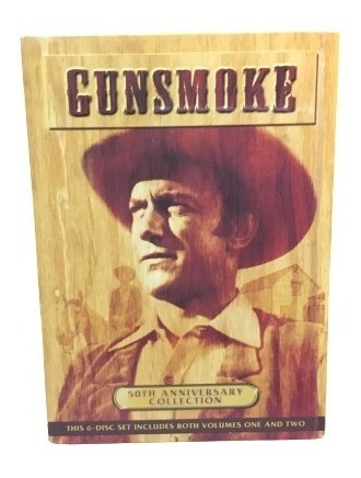 Gunsmoke Ley Del Revolver 6 Dvd 50 Aniversario Solo Ingles