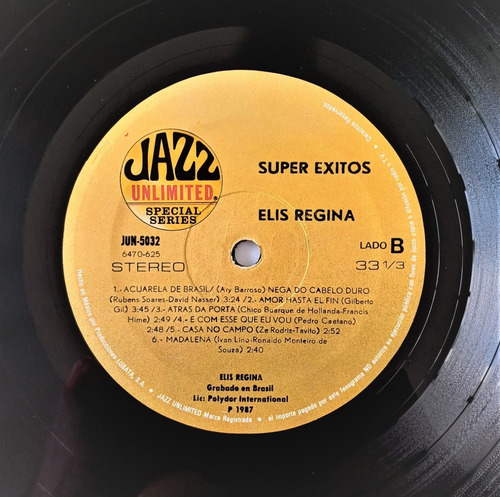 Elis Regina Lp Los Super Exitos De Elis Regina (Usado)