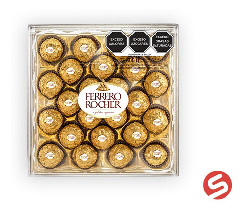 Chocolates Ferrero Rocher, Galleta Con Avellanas 300g.