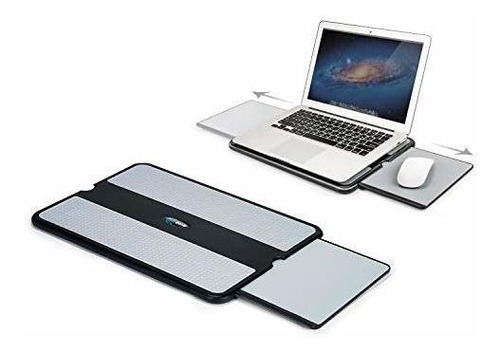 Eho Laptop Lap Pad Laptop Stand Pad W Retractil Mouse Pad B