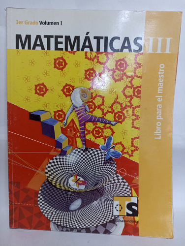 Matemáticas 3er Grado Libro Para El Maestro Telesecundaria (Usado)