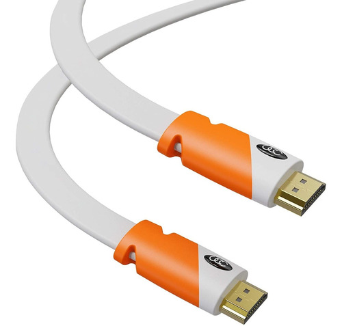 Cable Hdmi Plano De 50 Pies Ultra Clarity 4k 60hz 3d 2160p