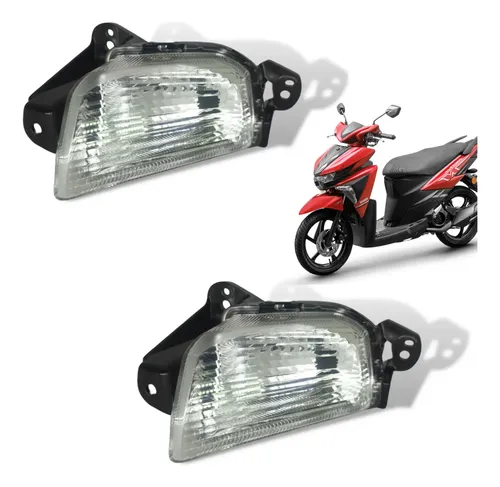Par Pisca Seta Dianteira Yamaha Neo 125 Fluo 125 Sem Lâmpada