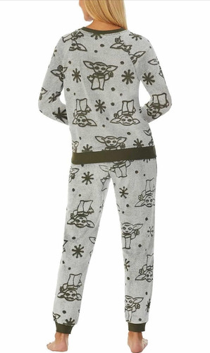 Star Wars The Mandalorian Grogu, Set De 2 Piezas De Pijama