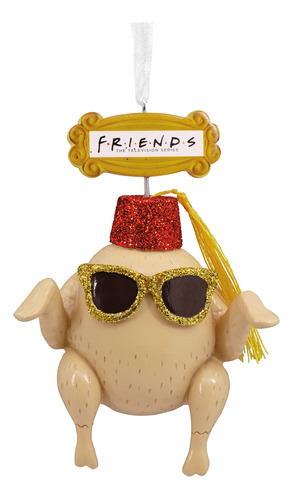 Friends Turkey In Fez And Sunglasse Adorno Navidad