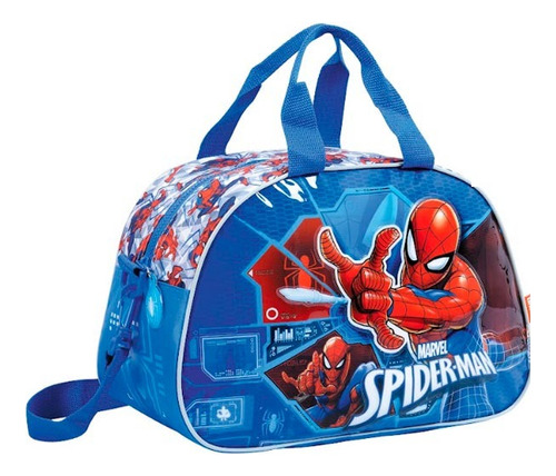 Bolso Oval Spiderman Telaraña Infantil Wabro M4e 11720