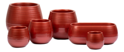Set X 6 Maceta Autorriego Beruplast