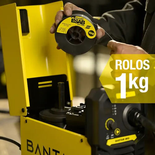 Máquina Inversora Solda Esab Bantam Mig 130 - Bivolt | Frete grátis