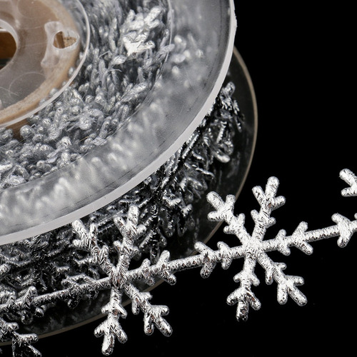 W 10m Copo De Nieve Decoraciones Navideñas Invierno Festival