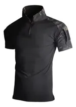 Comprar Bajo Chaleco Táctico Mangas Corta Multicam Black