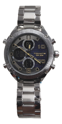Relógio Masculino Esportivo Mtx-017 Aço Inoxídável Preto