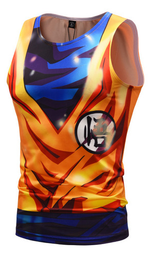 Dragon Ball Muscle Fitness Elastic Sports Vest