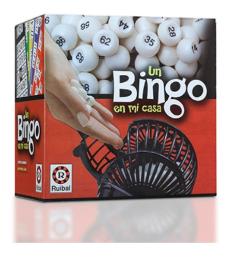 Juego Un Bingo En Mi Casa Familiar Ruibal Con Bolillero