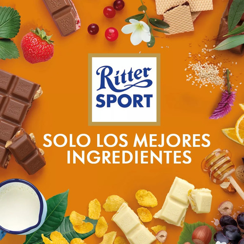 Chocolate Vegano Almendra Avellana Ritter Sport 100 G