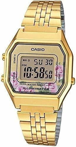 Casio La680wga-4c Reloj Digital Con Alarma, Tono Dorado