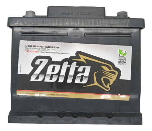 Bateria Zetta 12x45 40ah Ford Eco Sport 1.5 Tdci S L/13