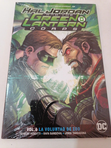 Dc, Hal Jordán And Green Lantern, Vol.6 La Voluntad De Zod. 