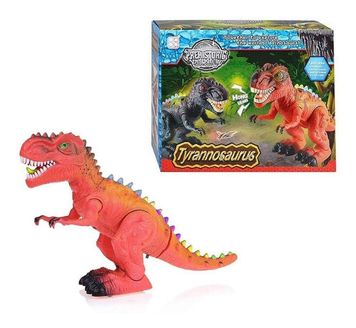 Imagen 2 de 3 de Dinosaurio Tiranosaurio T Rex Con Luz Y Sonido Ref. 3305-1
