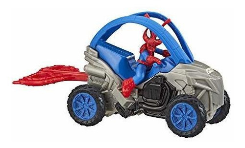 Spider-man Marvel Spider-ham Stunt Vehicle Figura De Accion