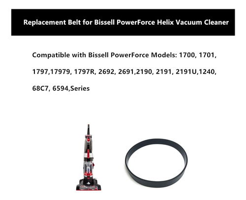 Cinturón De Reemplazo Para La Aspiradora Bissell Powerforce