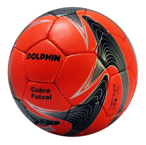 Imagen 3 de 8 de Pelota De Futsal Papi Futbol N°4 Profesional Dolphin Palermo