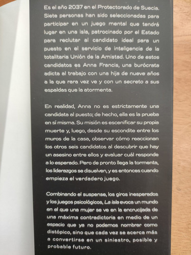 La Isla. Asa Avdic. Roca Editorial