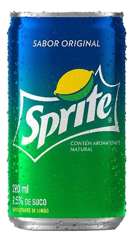 Mini Refrigerante Sprite Sabor Limão 220 Ml