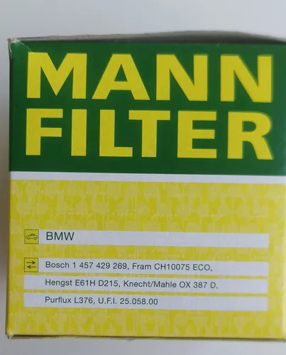 Filtro De Aceite Bmw Hu816x