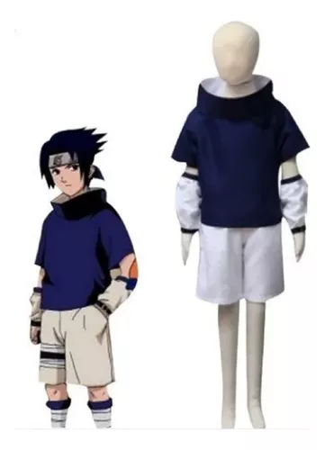 Roupa Do Sasuke Uchiha Cosplay