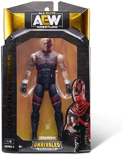 Wwe Elite Dustin Rhodes Aew Original De Mattel En Caja 