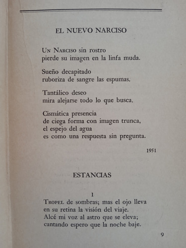El Nuevo Narciso Y Otros Poemas. (Usado)