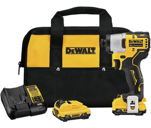 Kit De Destornillador De Impacto Dewalt Xtreme 12v Max 1/4 