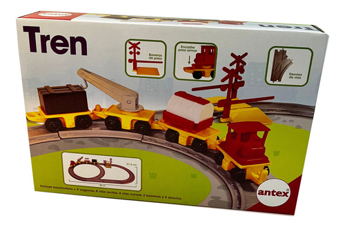 Juego Tren De Carga - Antex 8333 Color