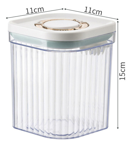 Contenedor De Fórmula, Dispensador De Claro 1200ml