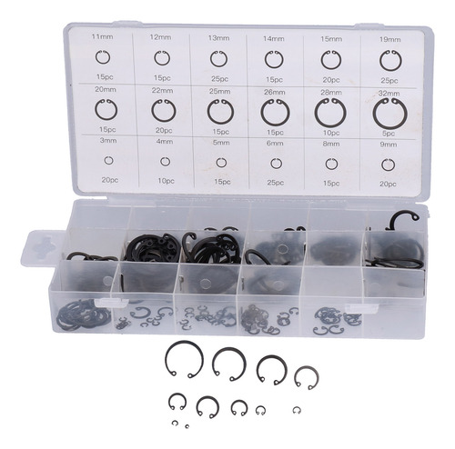 Kit De Retención Interno Circlip, Surtido De 300 Piezas, Ale